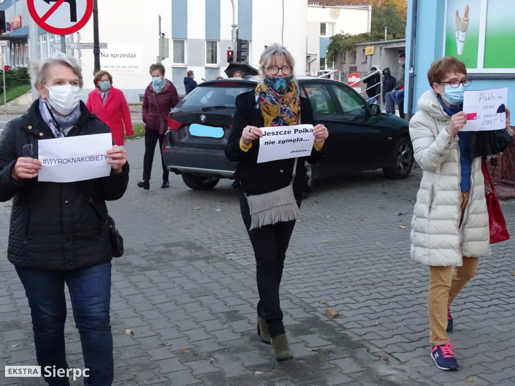 Protest mieszkańców Sierpca