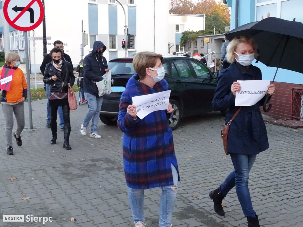 Protest mieszkańców Sierpca