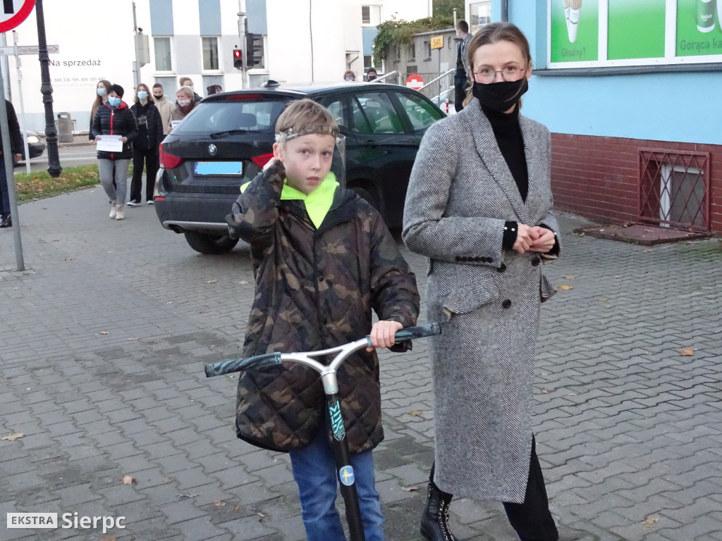 Protest mieszkańców Sierpca