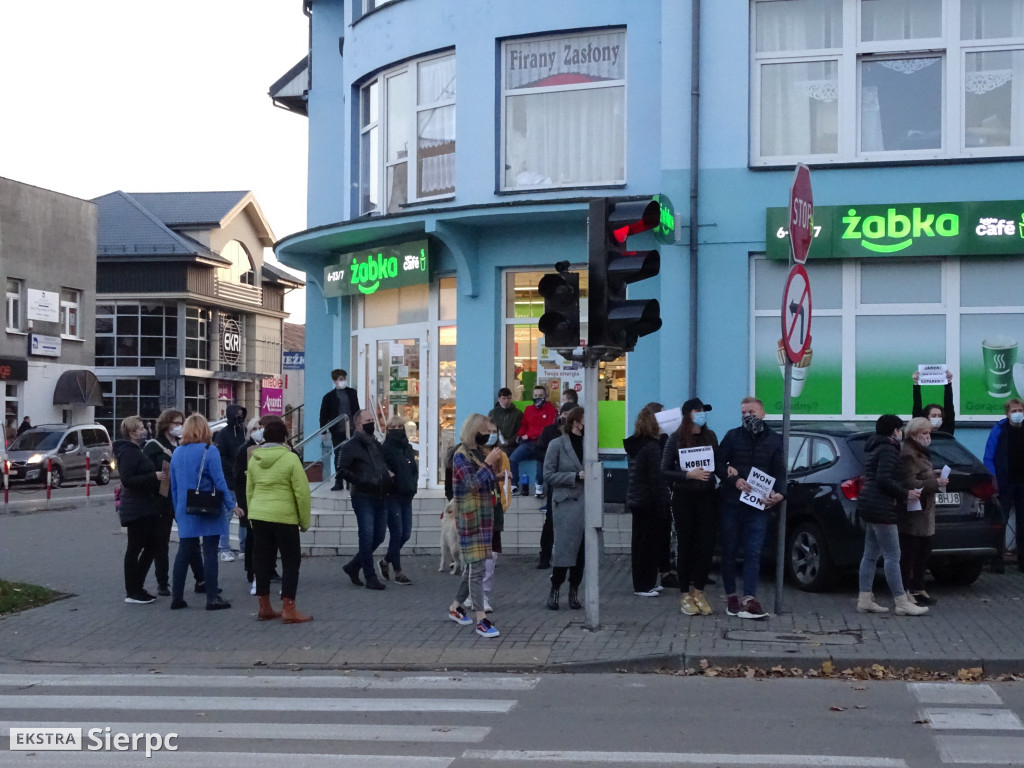 Protest mieszkańców Sierpca