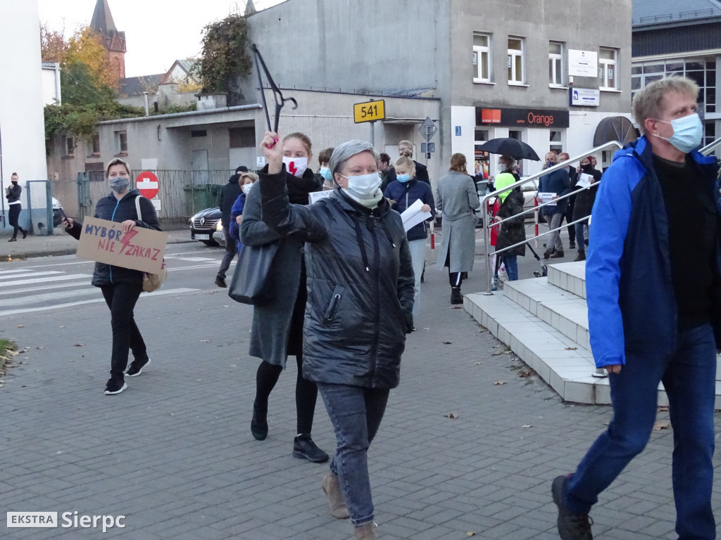 Protest mieszkańców Sierpca