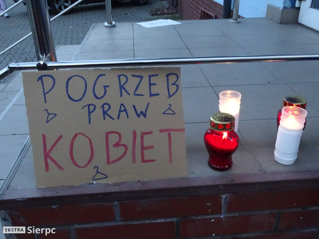 Protest mieszkańców Sierpca