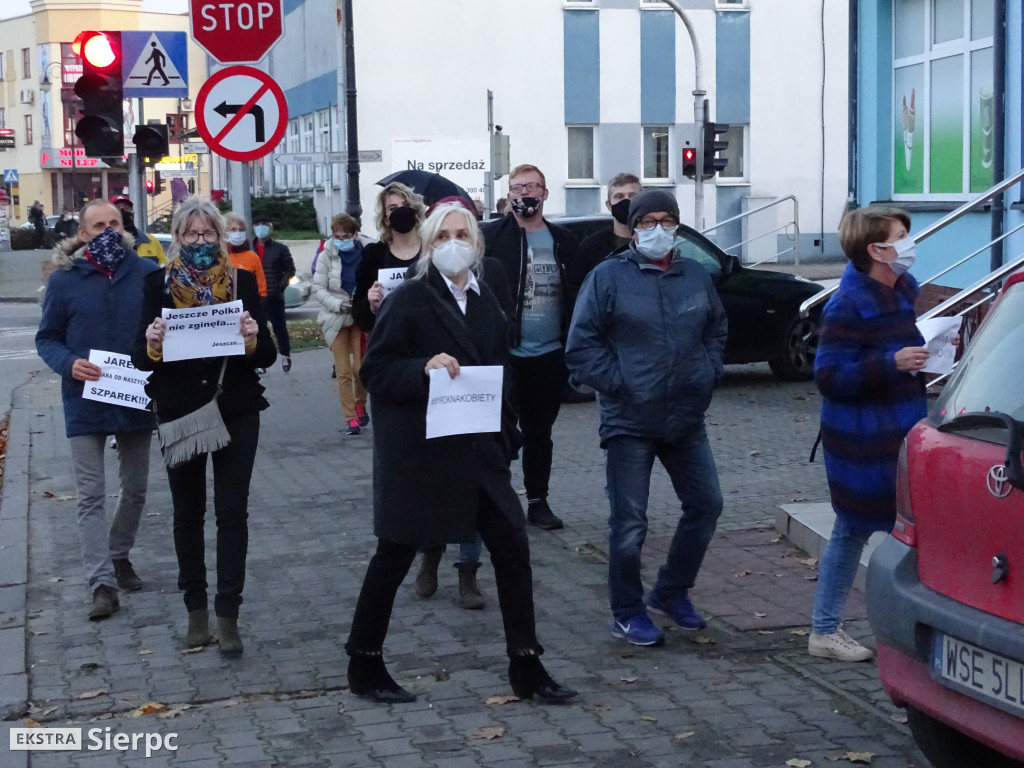 Protest mieszkańców Sierpca