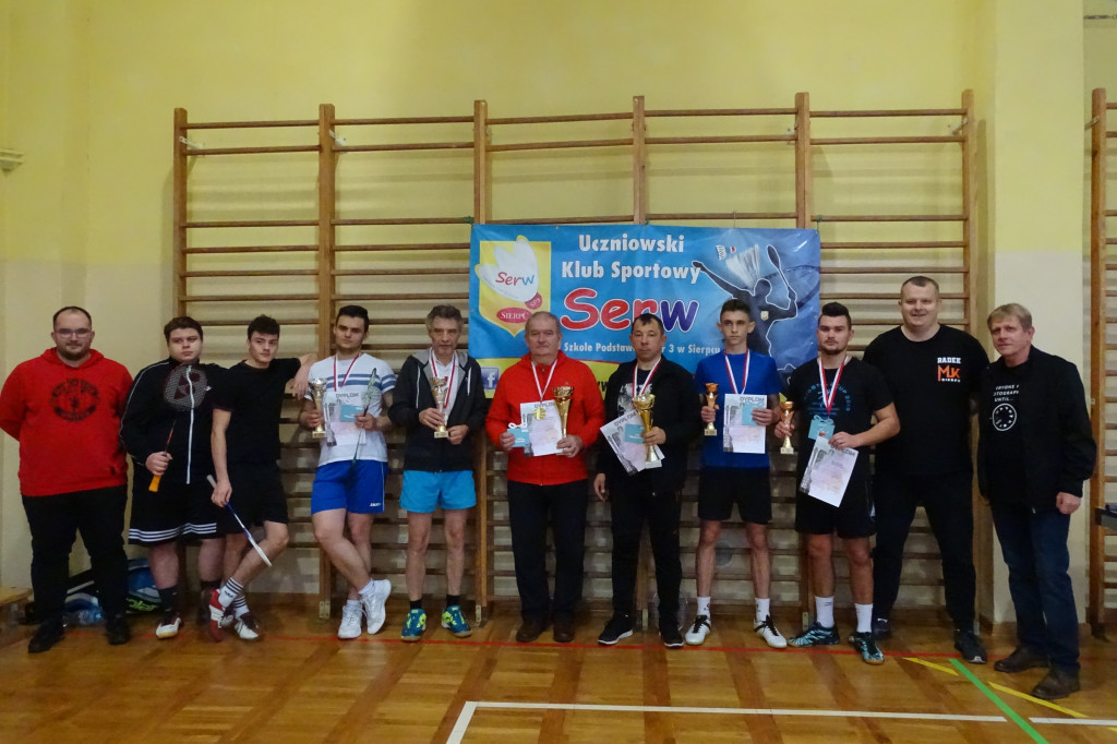 Mistrzostwa Sierpca w grze podwójnej w badmintona
