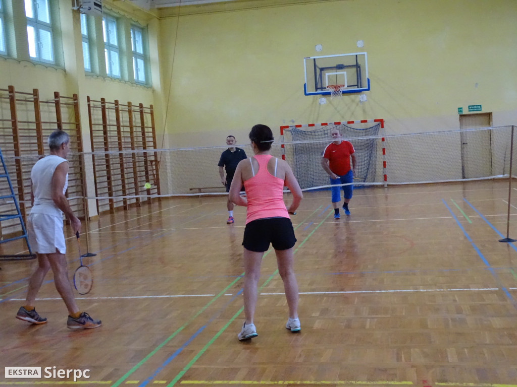 Mistrzostwa Sierpca w grze podwójnej w badmintona