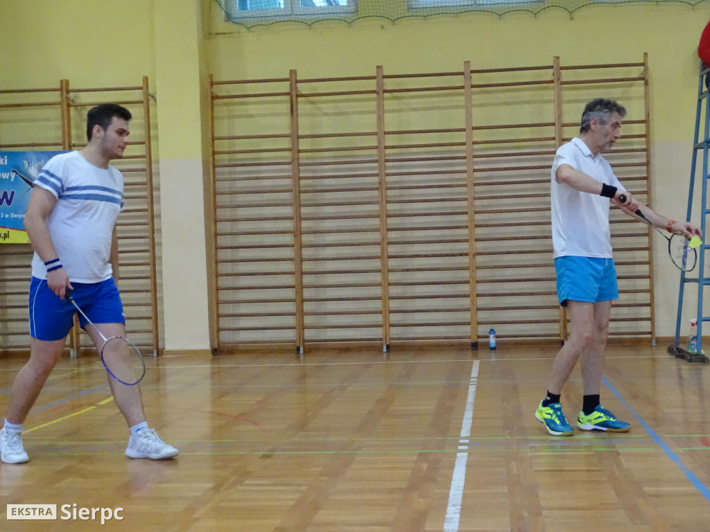 Mistrzostwa Sierpca w grze podwójnej w badmintona