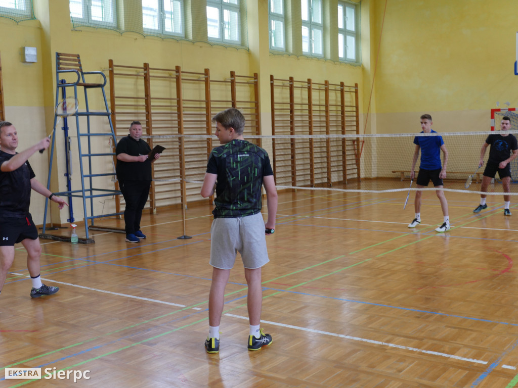Mistrzostwa Sierpca w grze podwójnej w badmintona