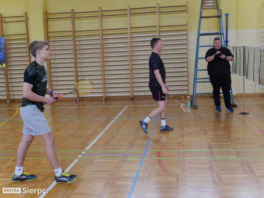 Mistrzostwa Sierpca w grze podwójnej w badmintona