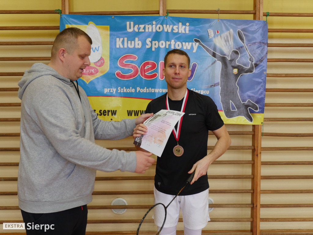 Mistrzostwa Sierpca w grze podwójnej w badmintona