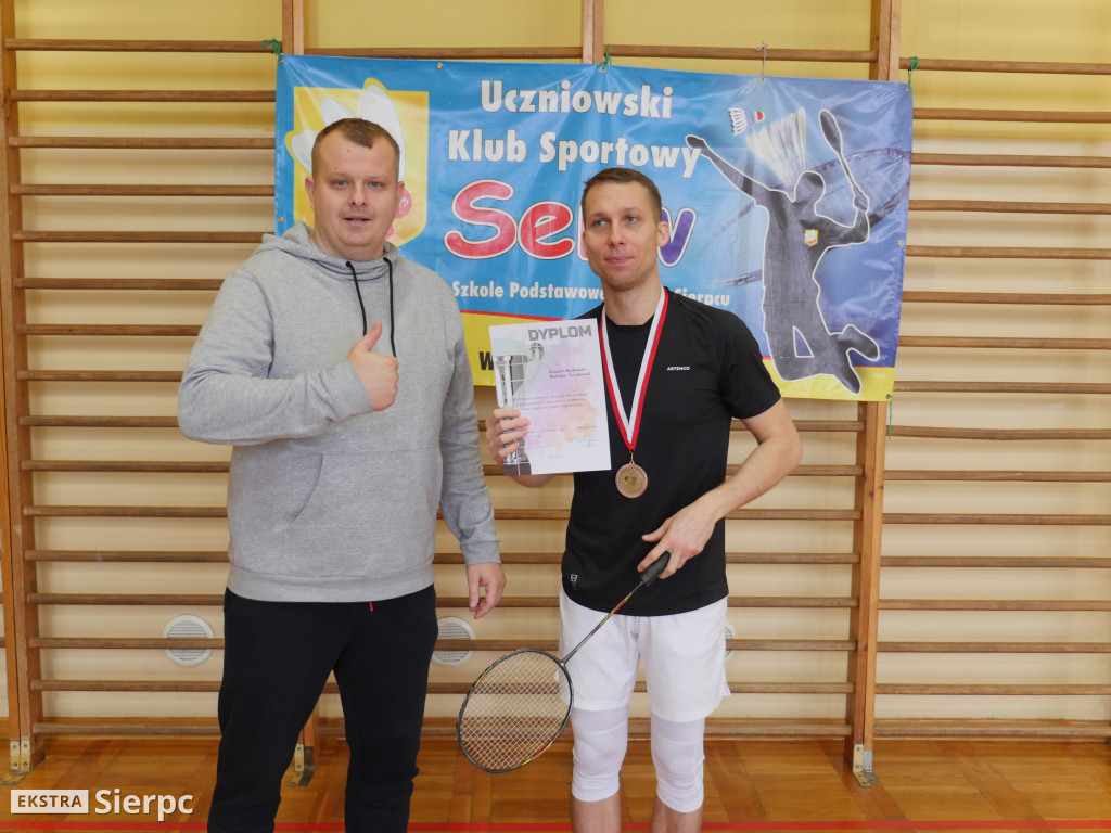 Mistrzostwa Sierpca w grze podwójnej w badmintona