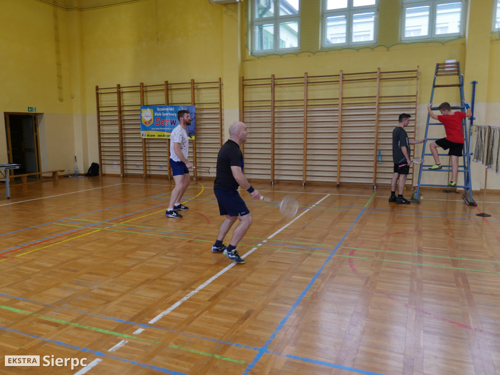 Mistrzostwa Sierpca w grze podwójnej w badmintona