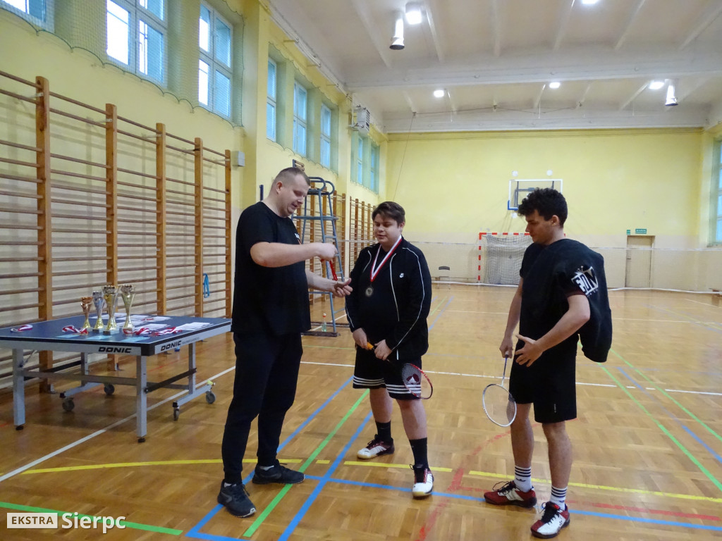 Mistrzostwa Sierpca w grze podwójnej w badmintona