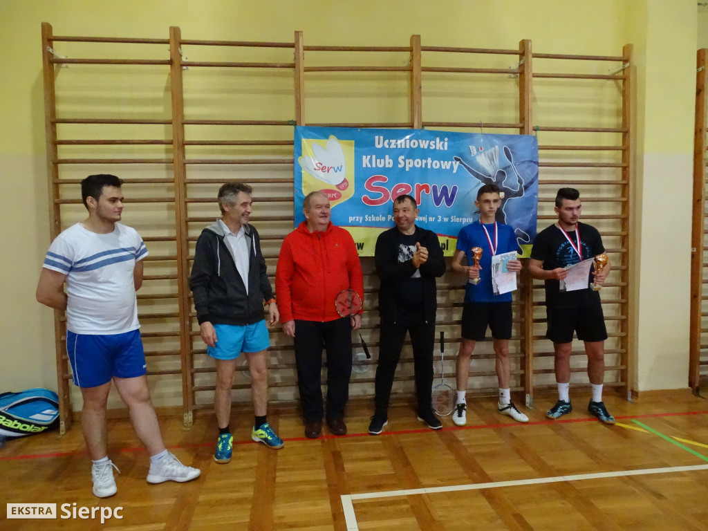 Mistrzostwa Sierpca w grze podwójnej w badmintona