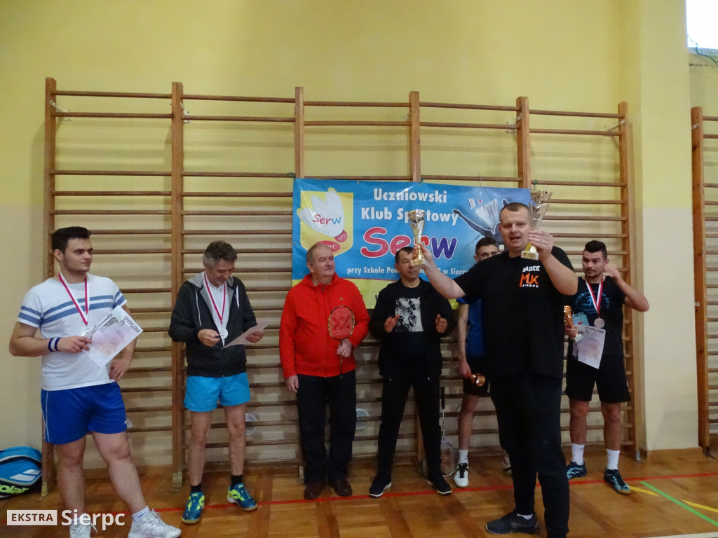Mistrzostwa Sierpca w grze podwójnej w badmintona
