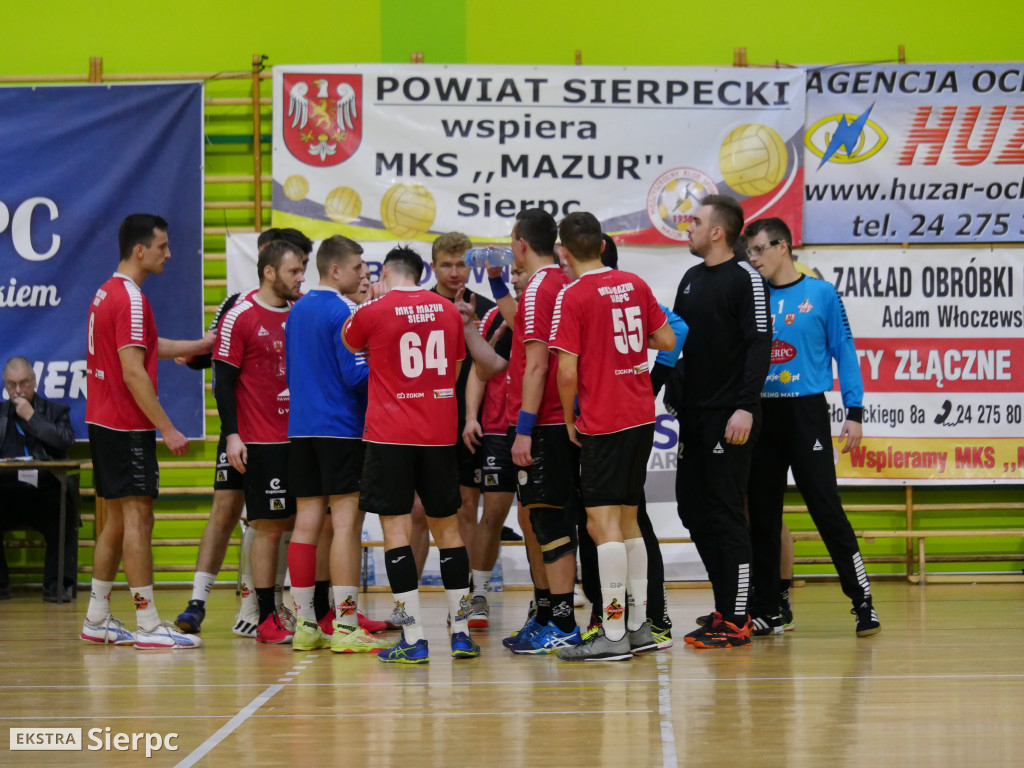 MKS Mazur Sierpc - AZS UW Warszawa