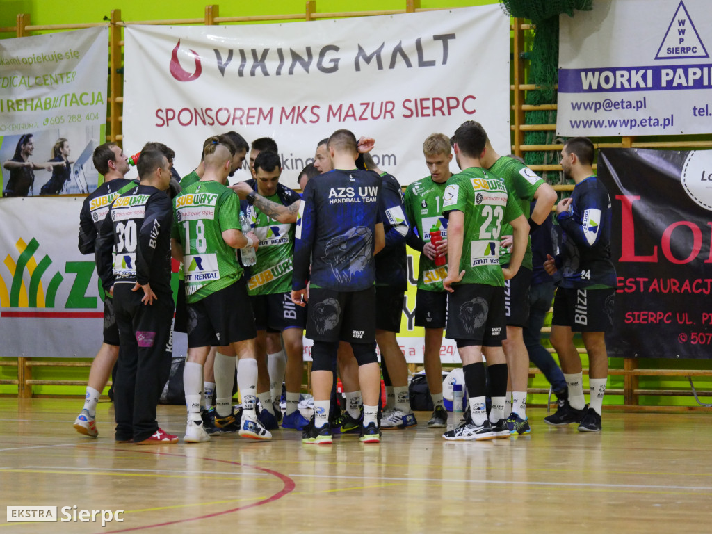 MKS Mazur Sierpc - AZS UW Warszawa