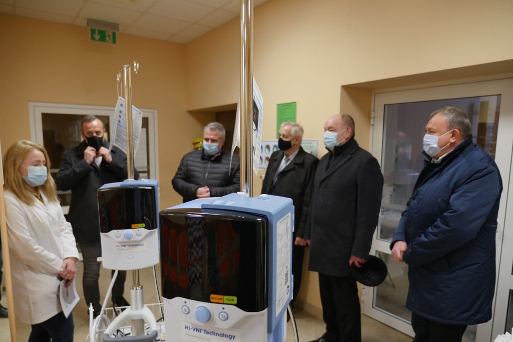 Nowoczesny sprzęt dla szpitala od samorządów gminnych