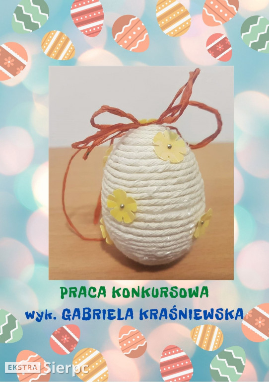 Najładniejszą pisankę wielkanocną