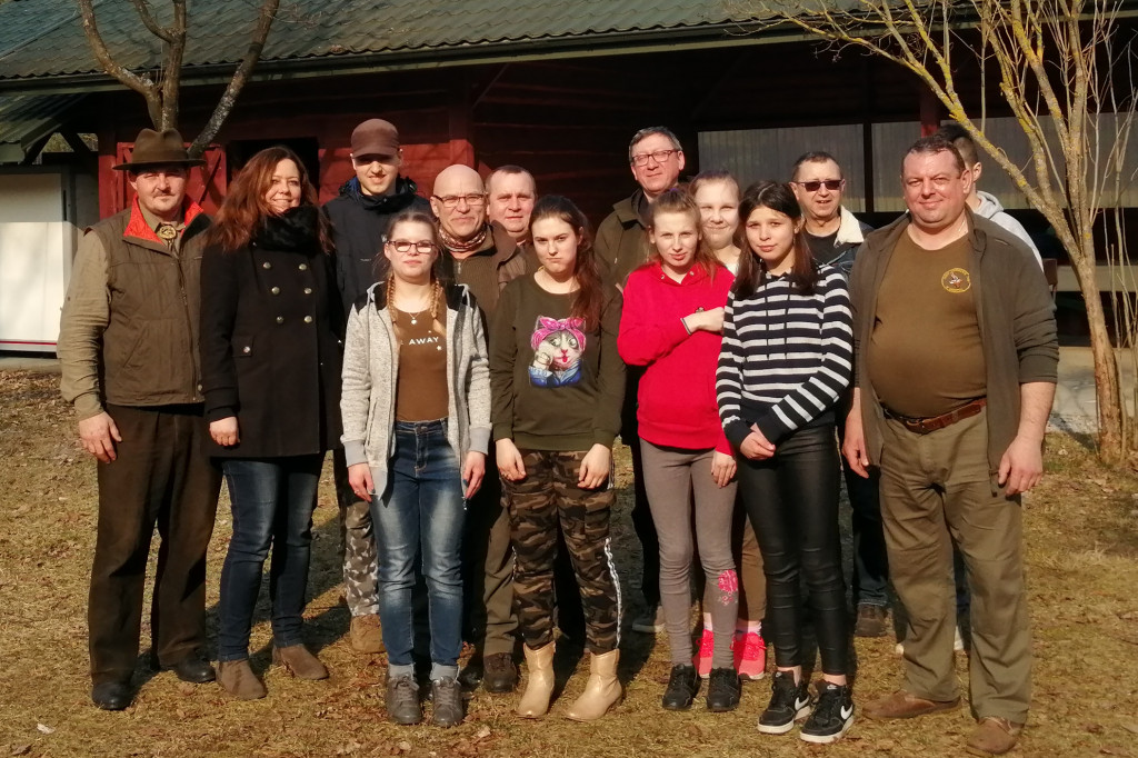 Wycieczka SOS-W do ostoi Koła Łowieckiego Tur