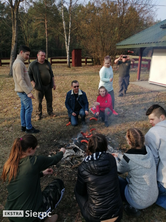 Wycieczka SOS-W do ostoi Koła Łowieckiego Tur