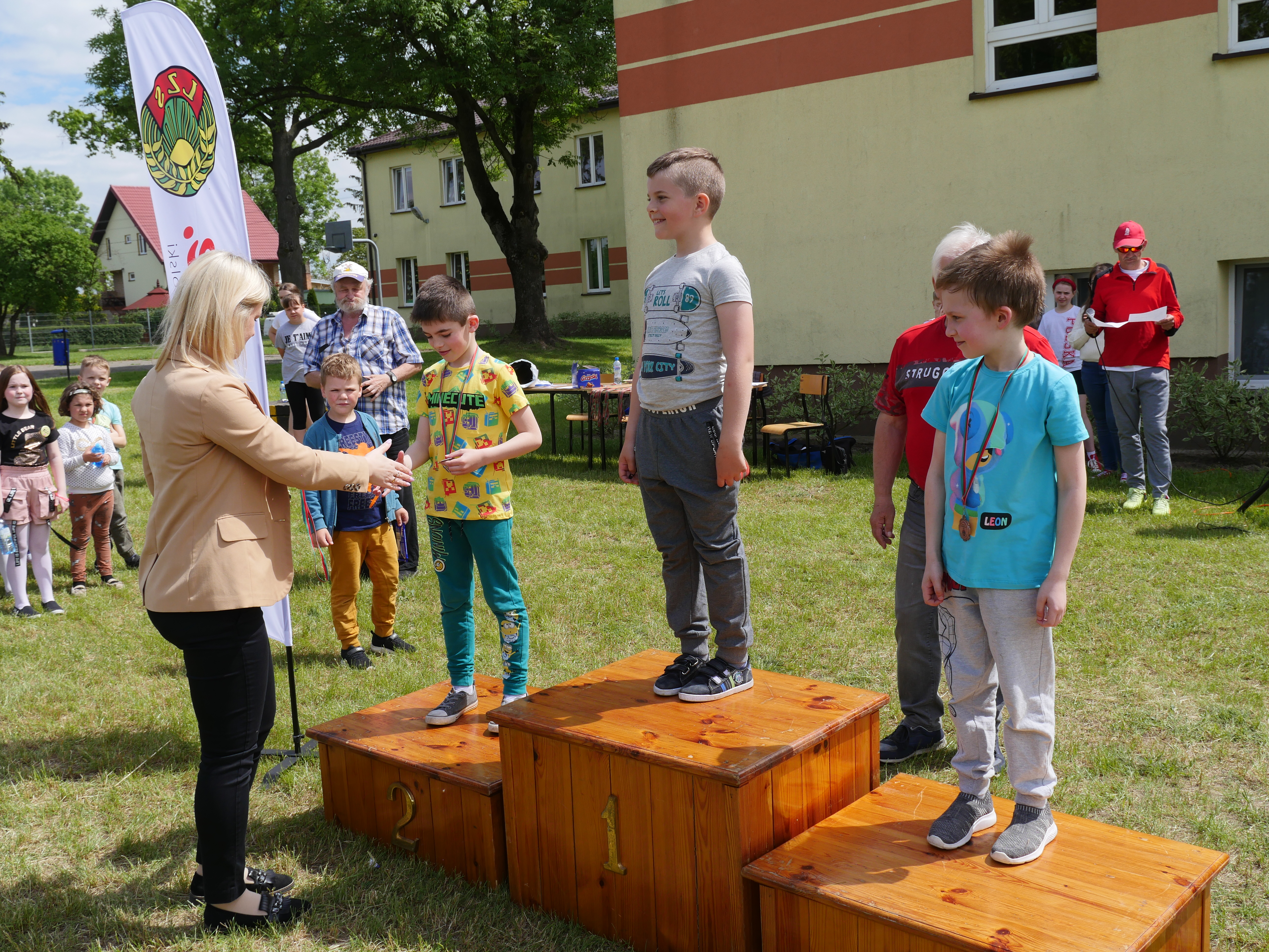 Festyn z okazji Dnia Dziecka w Ligowie