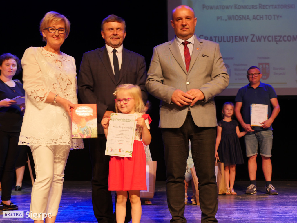 Konkurs recytatorski Wiosna, ach to ty