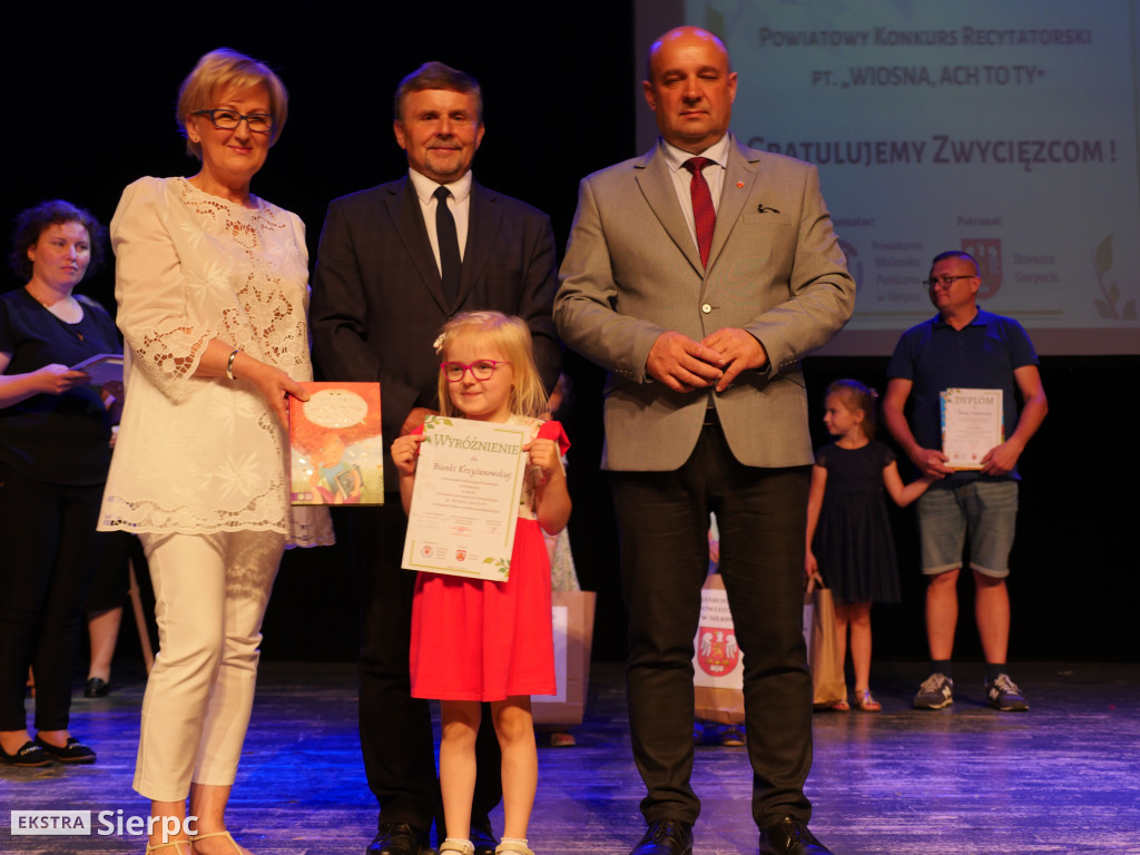 Konkurs recytatorski Wiosna, ach to ty