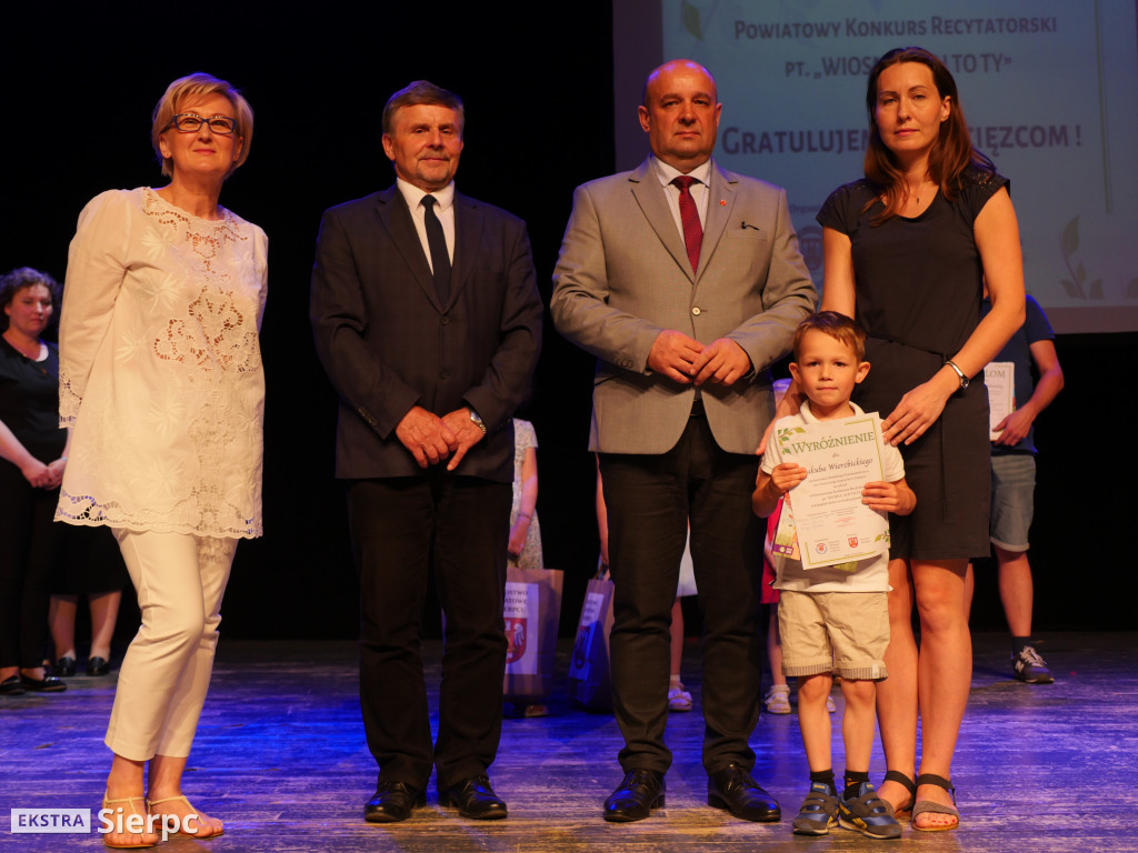 Konkurs recytatorski Wiosna, ach to ty