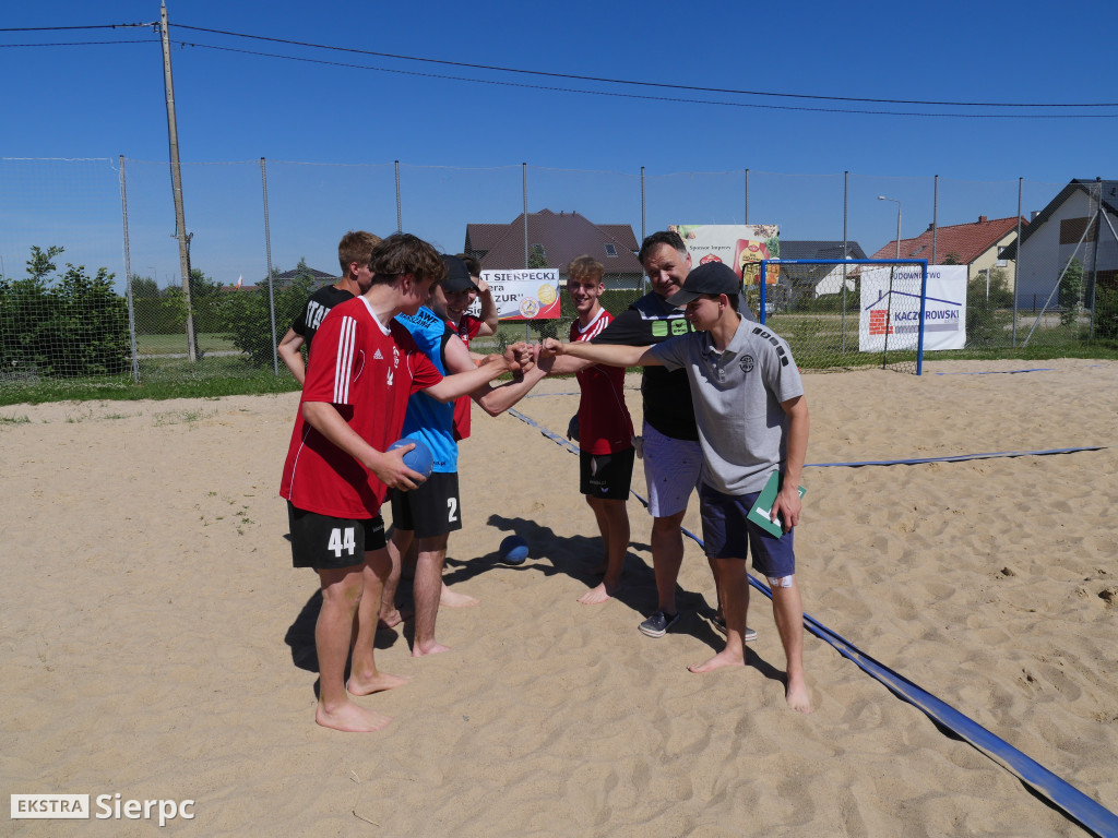 Turniej Piłki Ręcznej Plażowej na Zatorzu