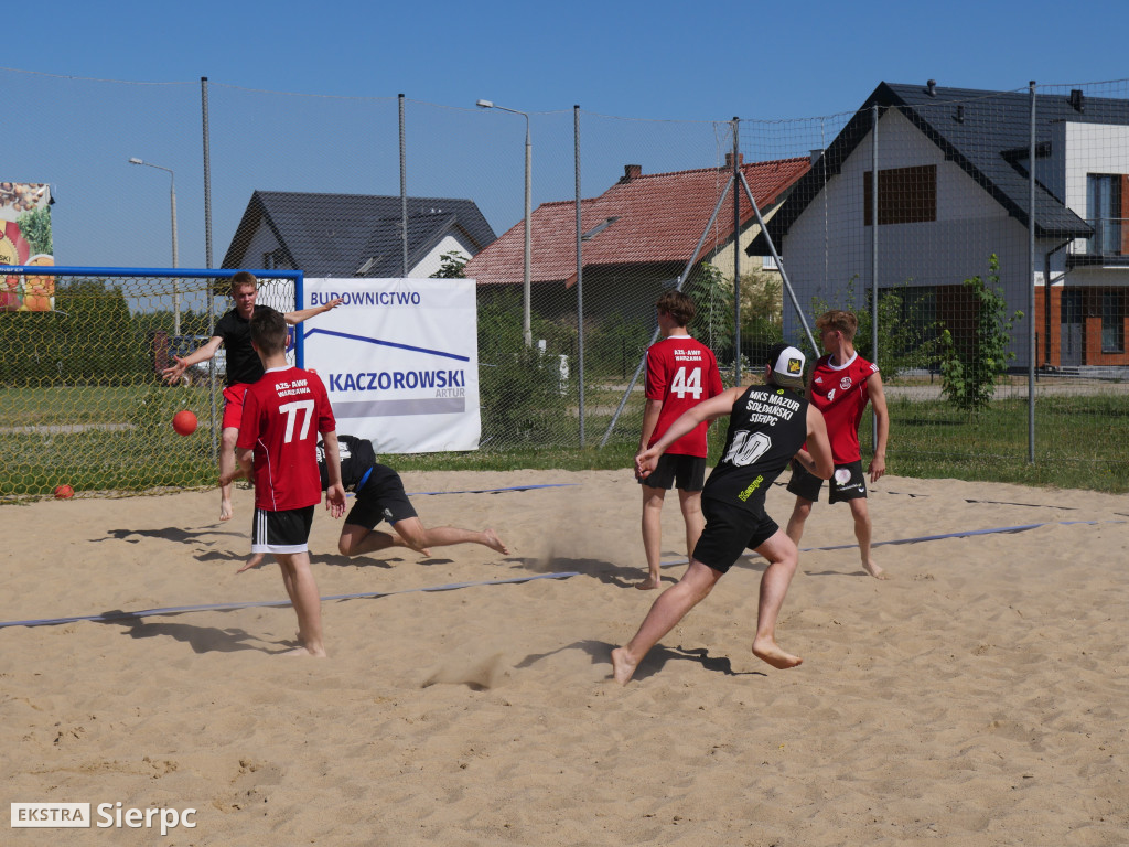 Turniej Piłki Ręcznej Plażowej na Zatorzu