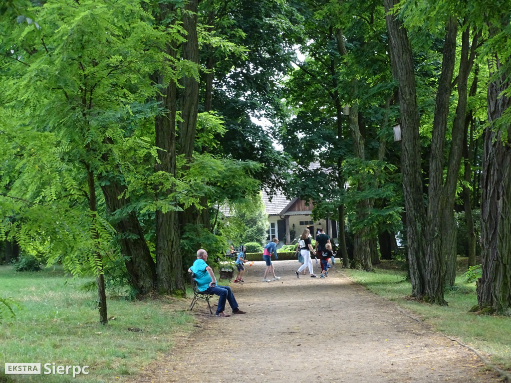 Miodobranie w skansenie