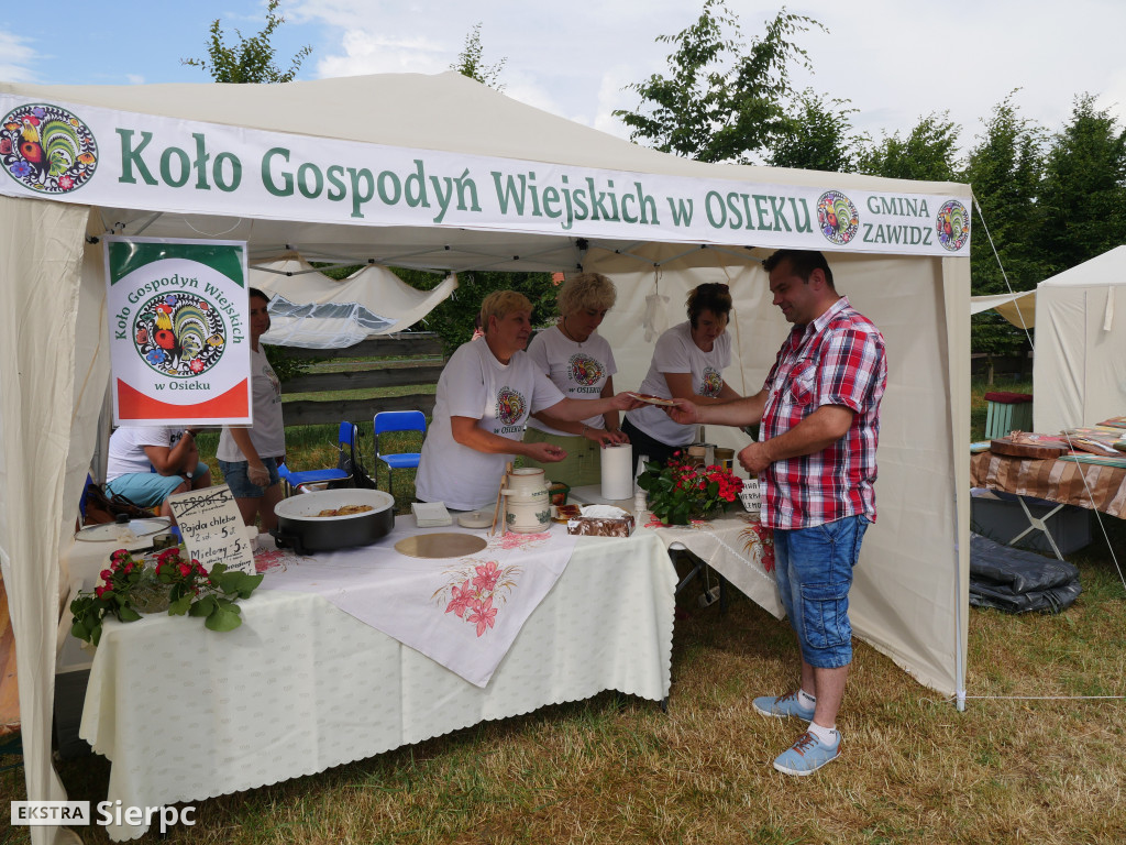 Miodobranie w skansenie