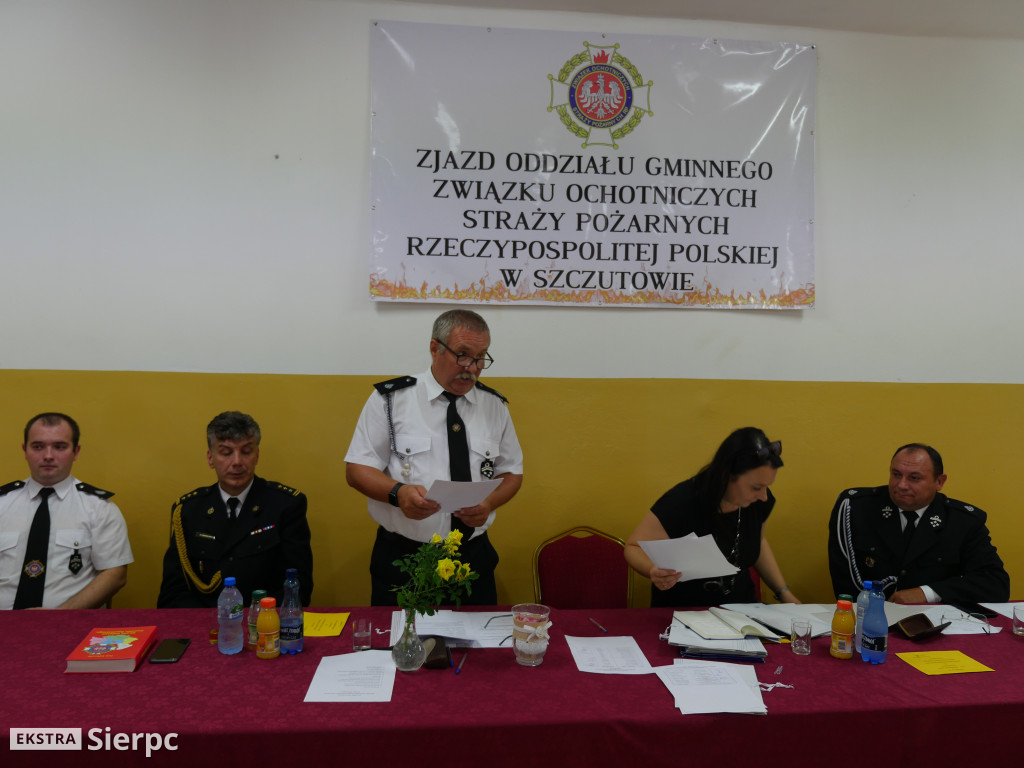 Zjazd Oddziału Gminnego ZOSP w Szczutowie