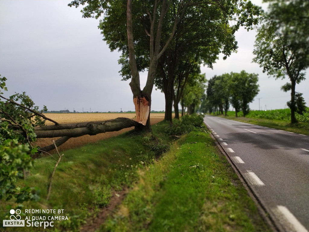 Nawałnice w powiacie sierpeckim