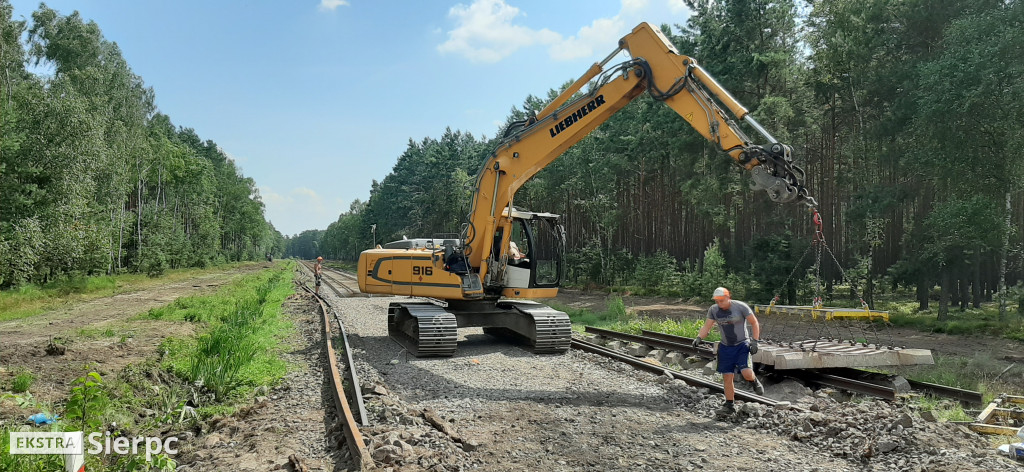 Budowa linii kolejowej nr 33