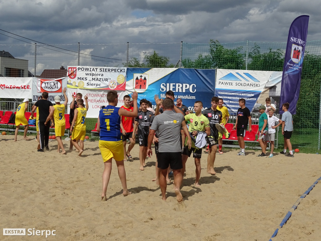 Półfinał mistrzostw Polski w piłce ręcznej plażowej
