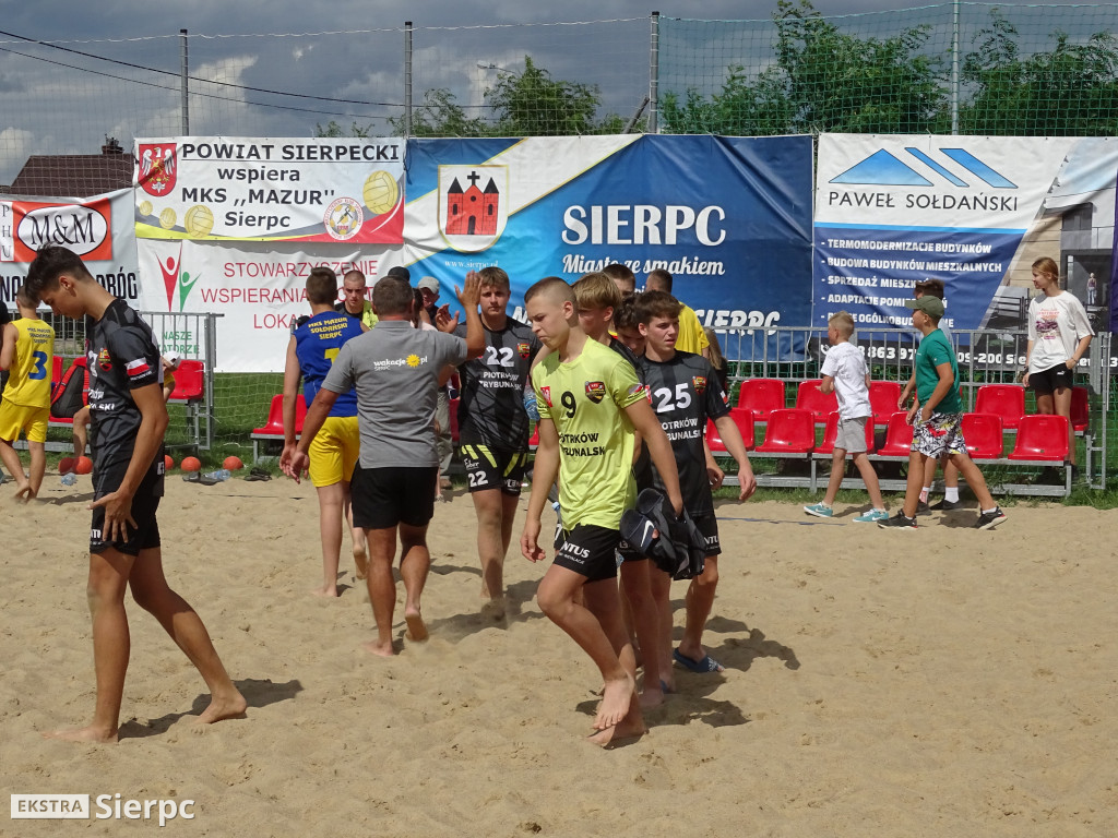 Półfinał mistrzostw Polski w piłce ręcznej plażowej