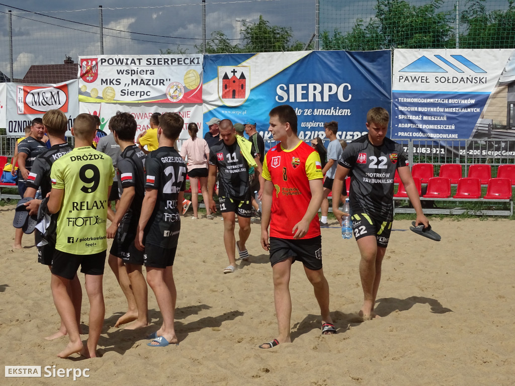 Półfinał mistrzostw Polski w piłce ręcznej plażowej