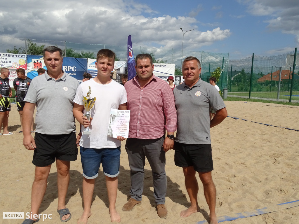Półfinał mistrzostw Polski w piłce ręcznej plażowej
