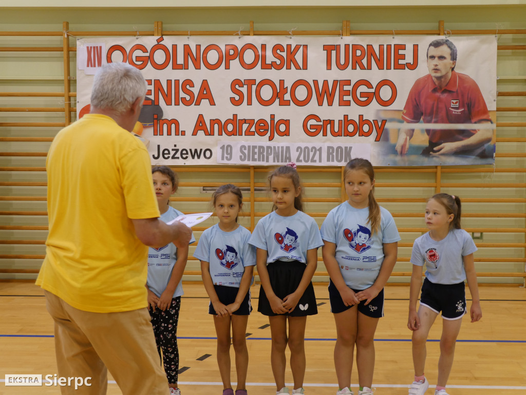 Turniej tenisa stołowego w Jeżewie
