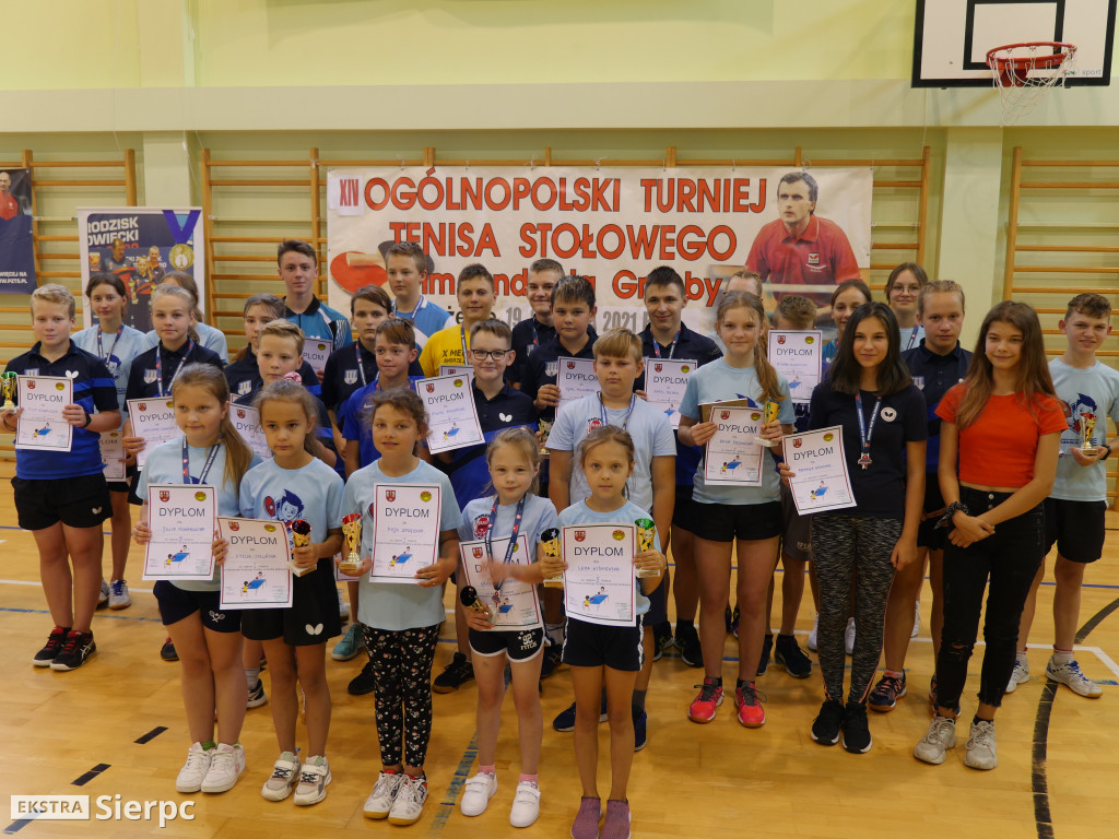 Turniej tenisa stołowego w Jeżewie