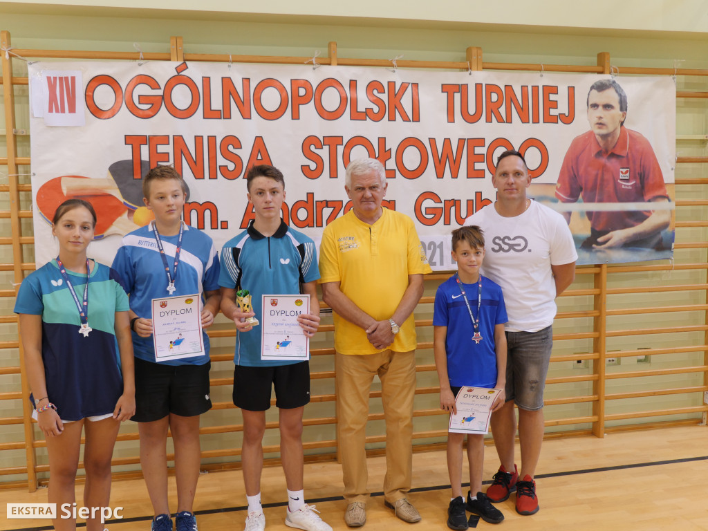 Turniej tenisa stołowego w Jeżewie