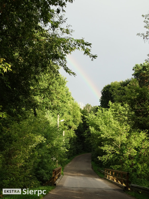 Tęcza nad Sierpcem