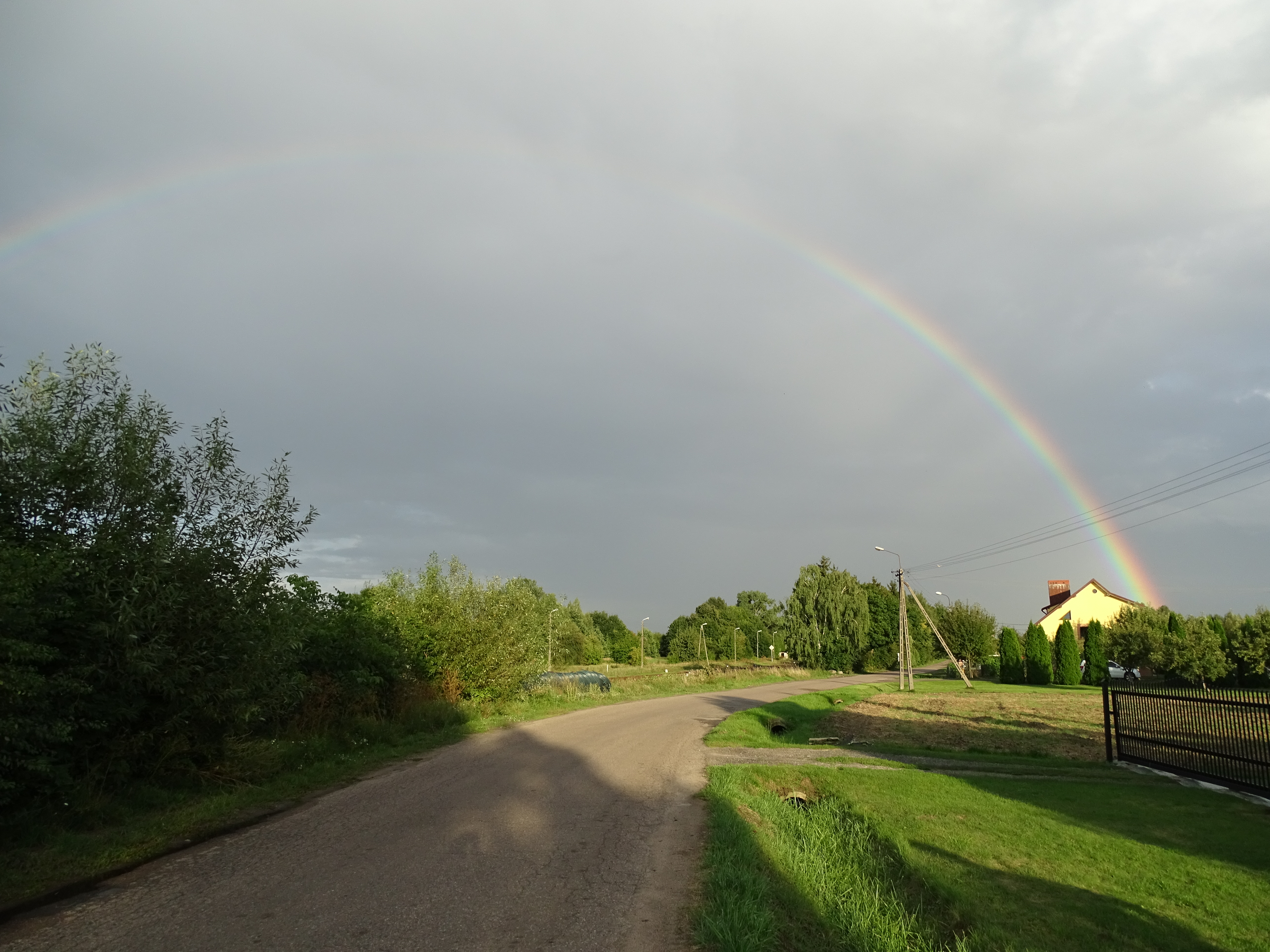 Tęcza nad Sierpcem