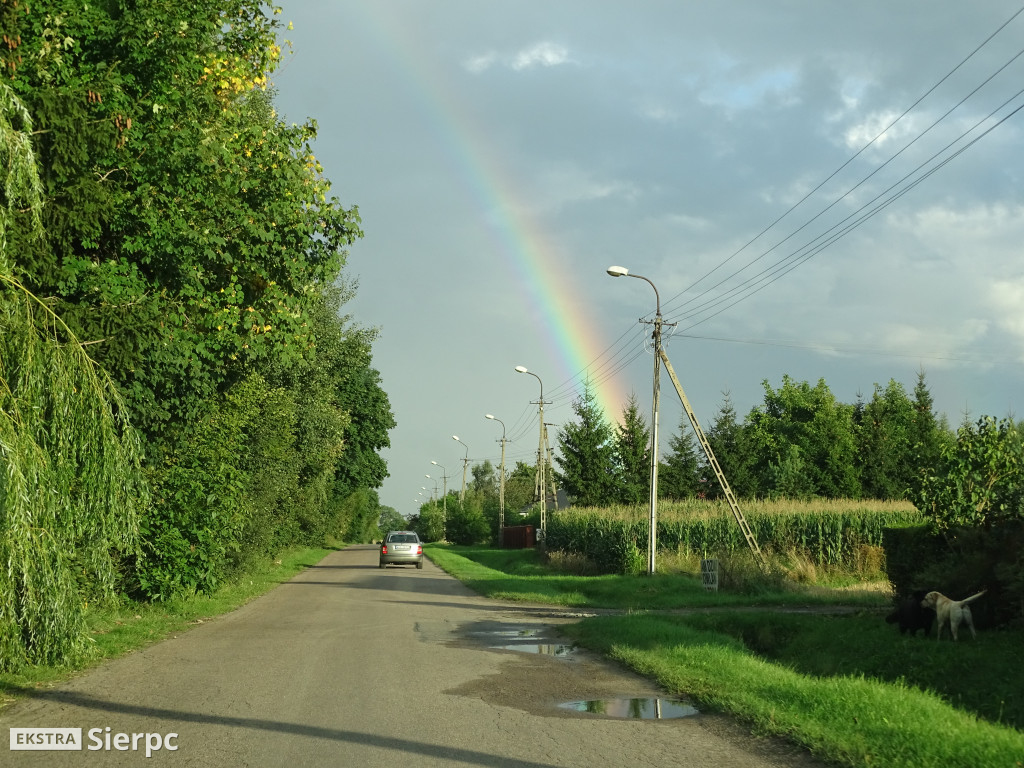 Tęcza nad Sierpcem