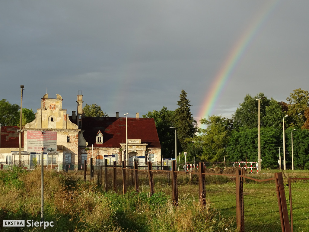 Tęcza nad Sierpcem