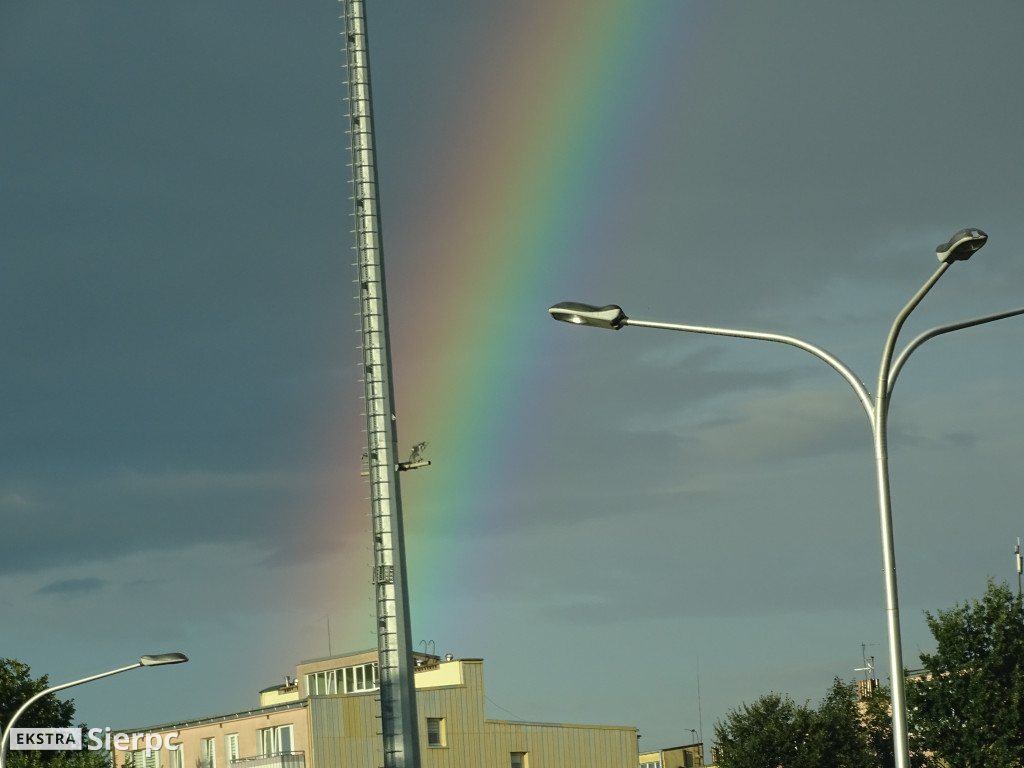 Tęcza nad Sierpcem