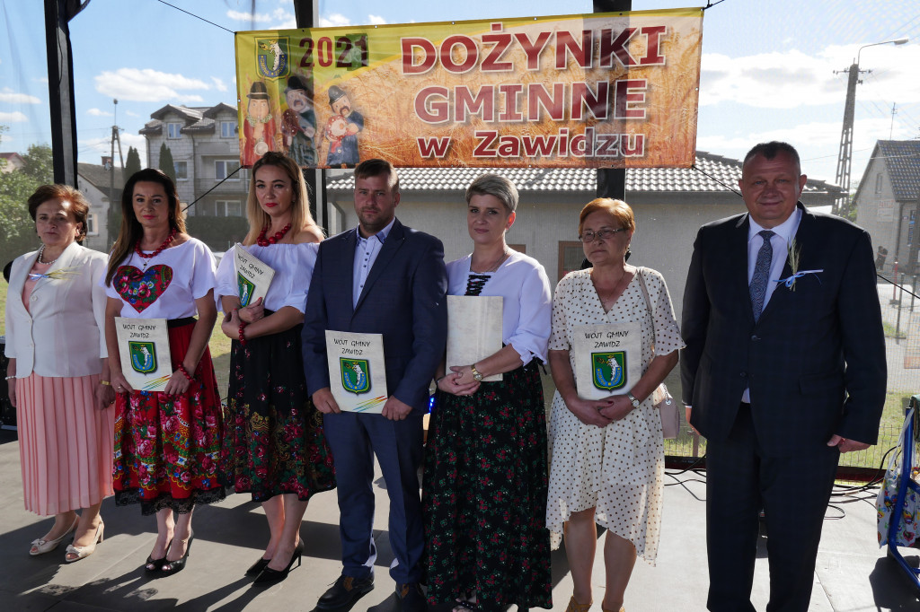 Dożynki w Zawidzu
