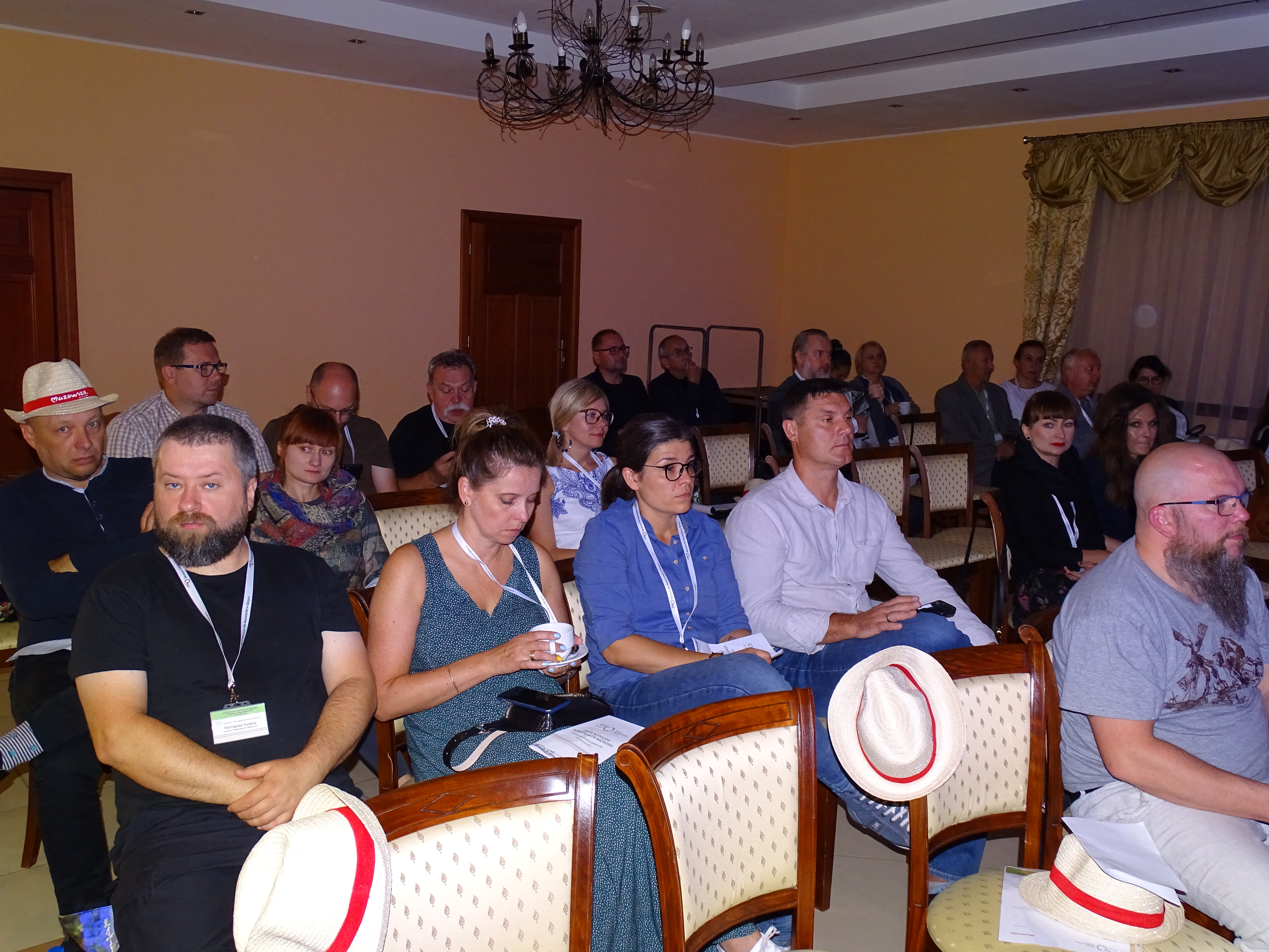 Konferencja w skansnie