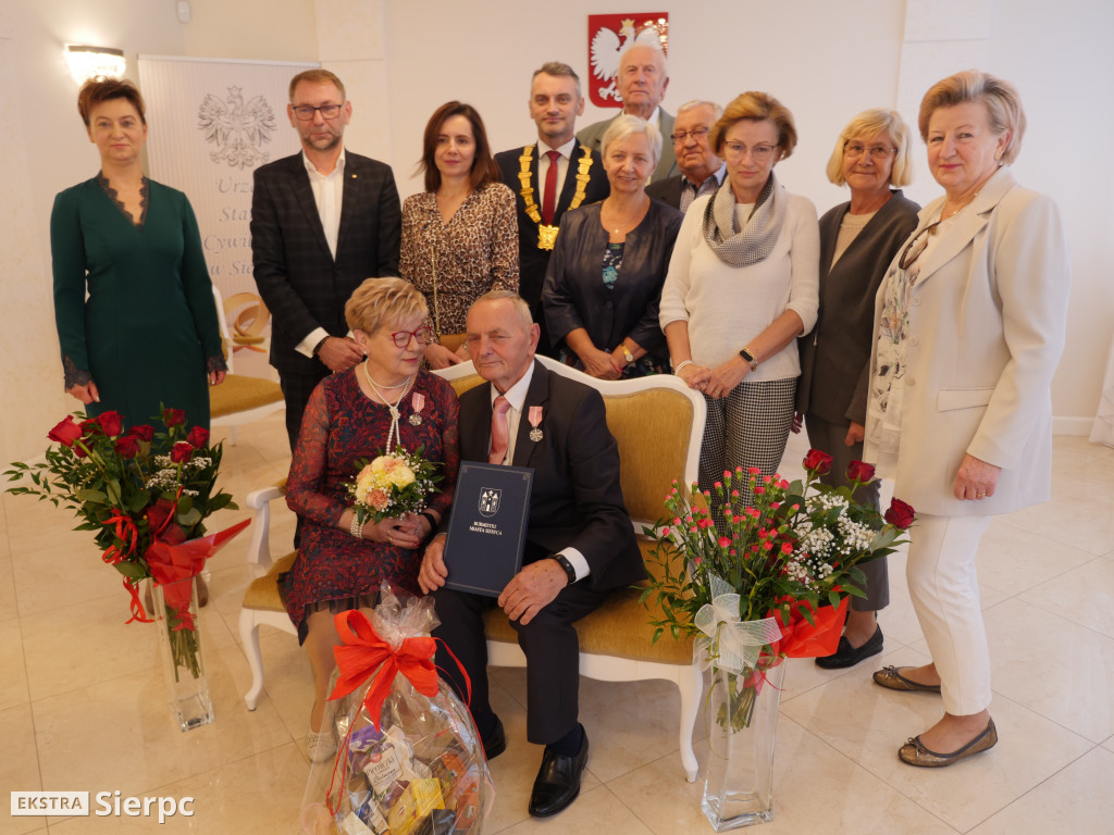 Złote gody państwa Piotrowskich
